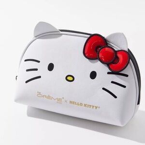 Hello Kitty Sanrio The Crème Shop Makeup bag Red & White - NWT